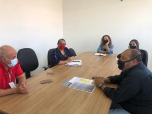 Processos de tratamento documental e aplicação da tabela de temporalidade são abordados em reunião entre o ArPDF e a SEMOB